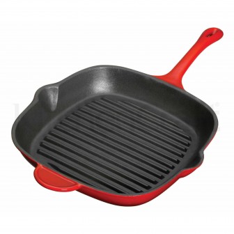 Γκριλίερα Από Μαντέμι "Cast Iron"28cm Κόκκινη Masterclass Γκριλίερα Από Μαντέμι "Cast Iron"28cm Κόκκινη Masterclass