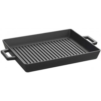Πλάκα Ψησίματος Από Μαντέμι "Cast Iron" 32cm Lava Πλάκα Ψησίματος Από Μαντέμι "Cast Iron" 32cm Lava