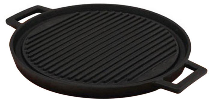 Πλάκα Ψησίματος 2 Όψεων Από Μαντέμι «Cast Iron» 28cm Lava