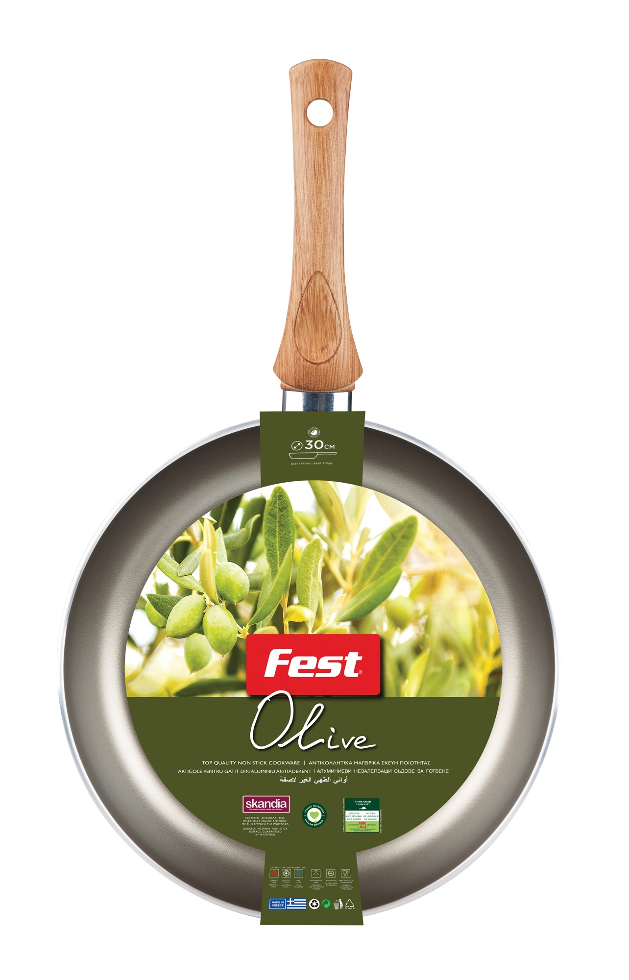 Τηγάνι Βαθύ Olive Fest 28cm