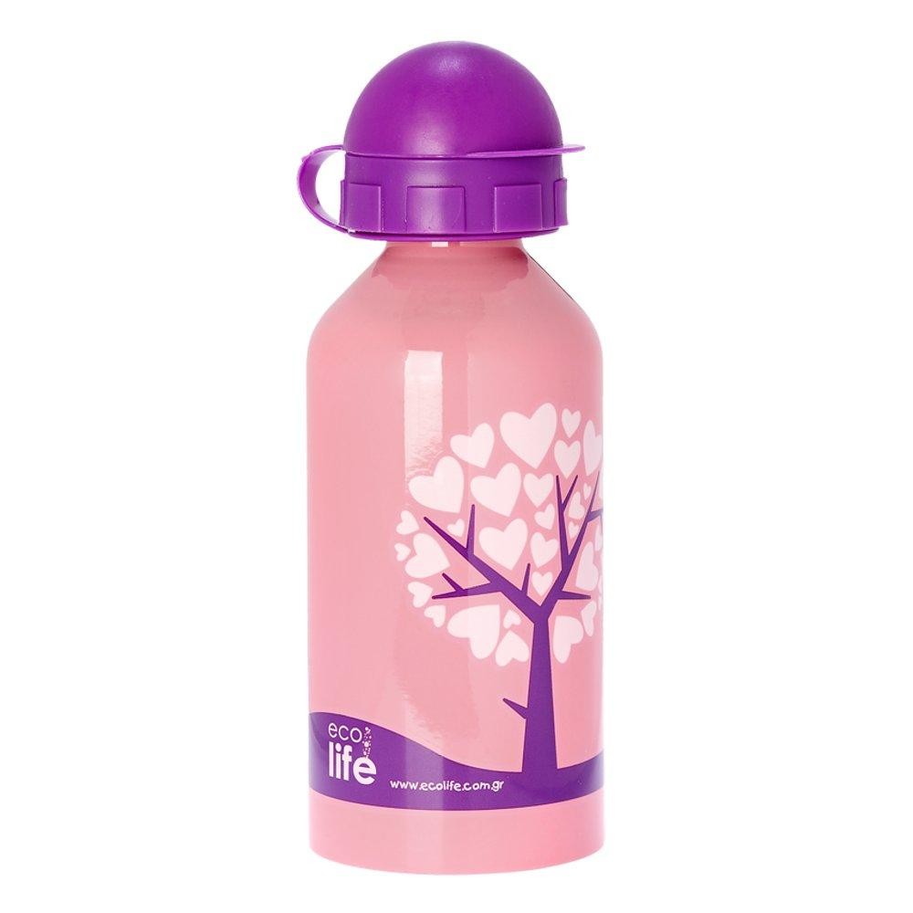 Παγούρι Eco Life Μεταλλικό Ανοξείδωτο Love Tree 500ml