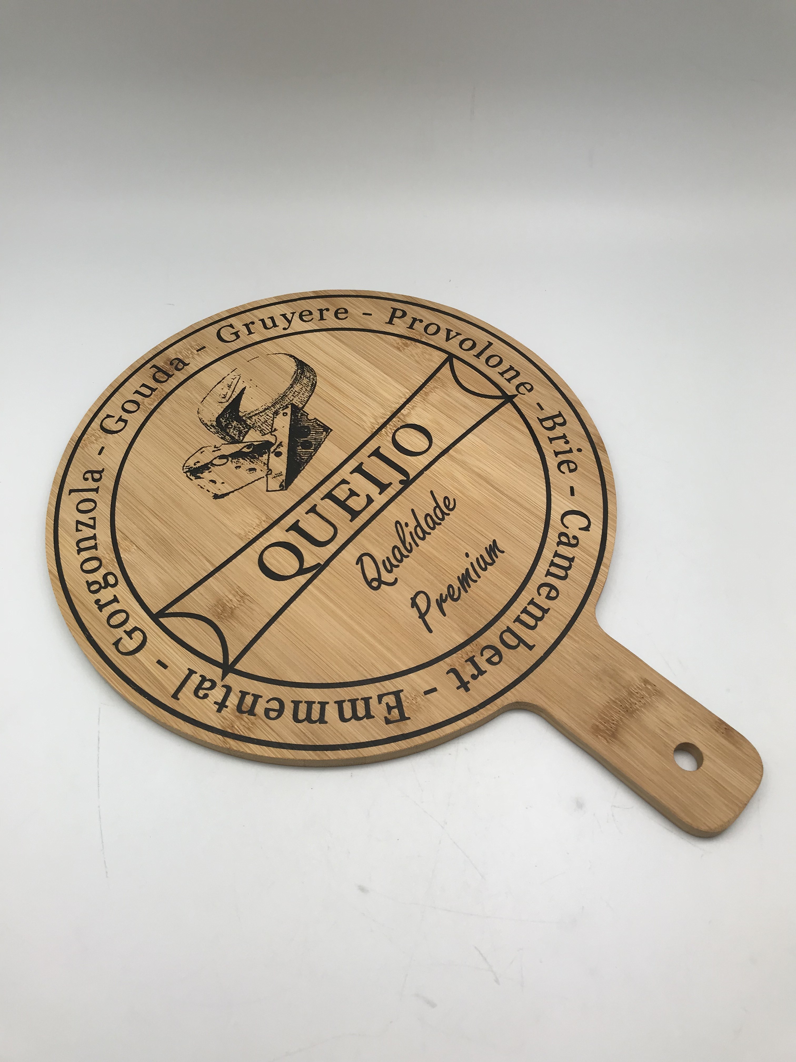 Πλατό Σερβιρίσματος Στρογγυλό Bmboo Cheese 30cm