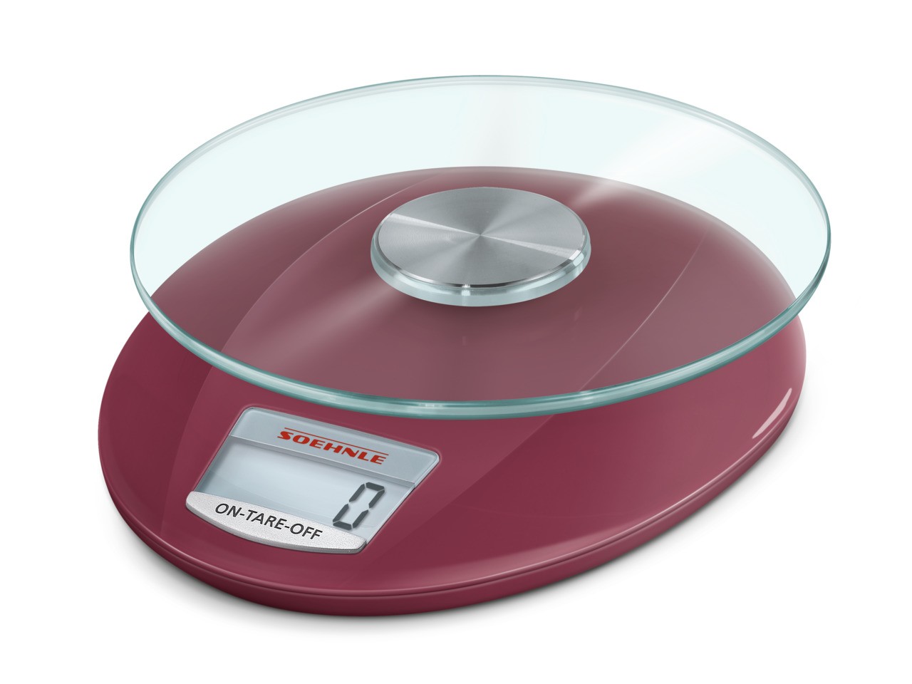 Ζυγαριά Κουζίνας Ψηφιακή 5kg Soehnle Roma Ruby Red