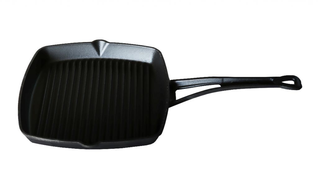 Γκριλίερα Από Μαντέμι Cast Iron 26cm Lava