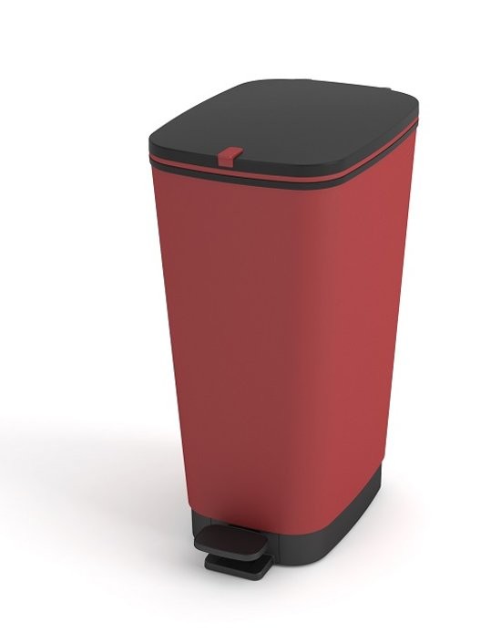 Πεντάλ Πλαστικό Chic Bin Red 35lt Kis