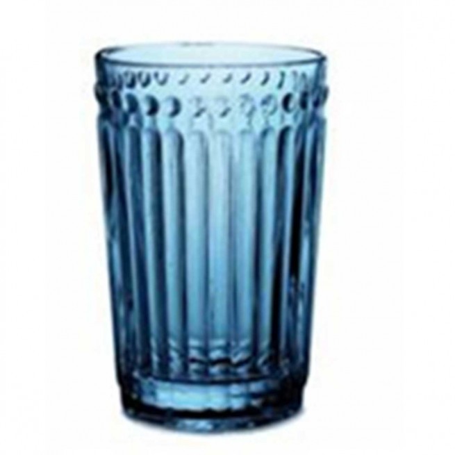 Ποτήρι Νερού – Αναψυκτικού Dots Blue 350ml. Marva Home