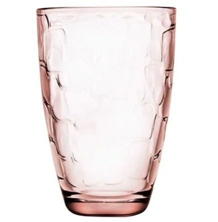 Ποτήρι Νερού – Αναψυκτικού 330ml 6τεμ. Puzzle Pink Pasabahce