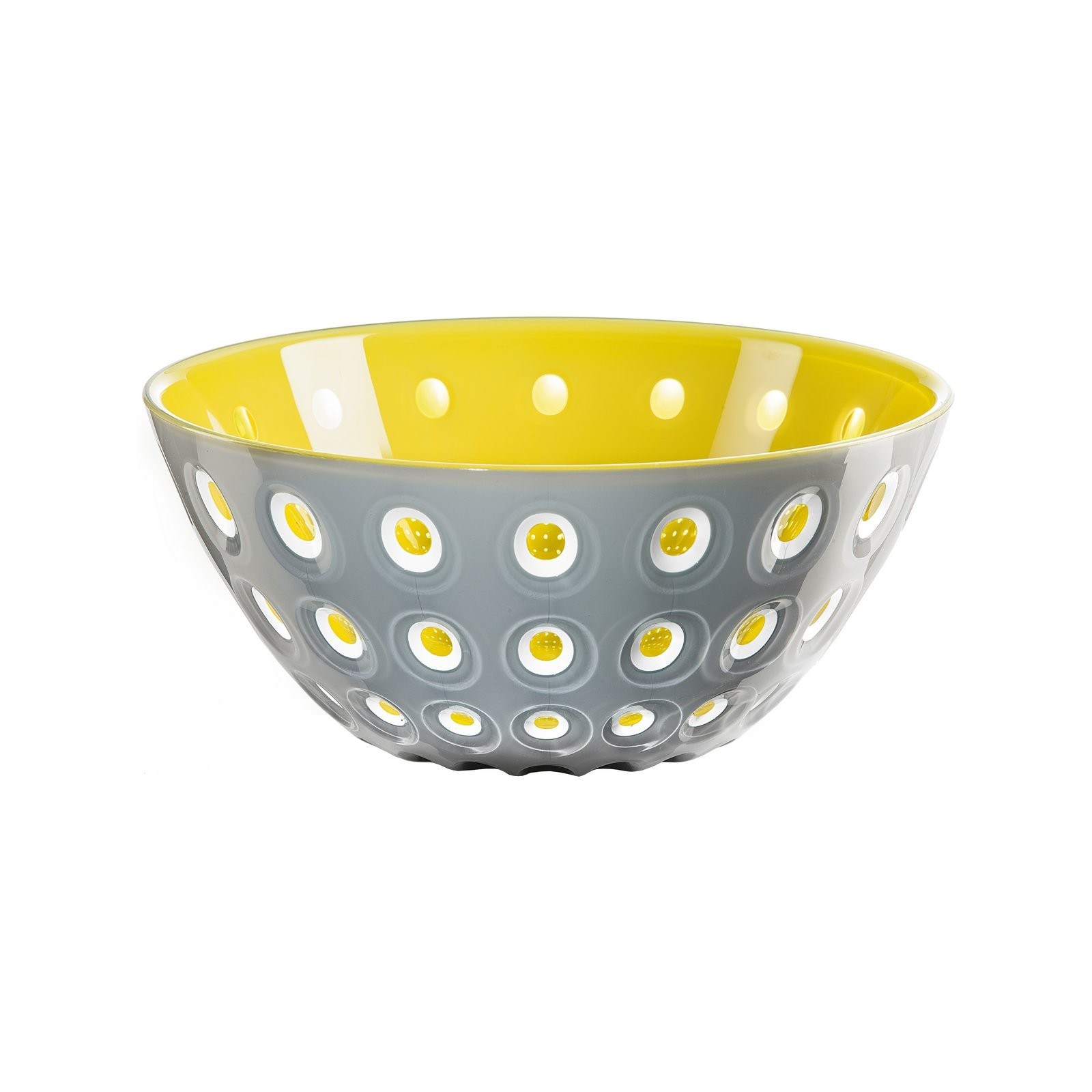 Μπολ Ακρυλικό Guzzini 25cm Le Murrine Yellow – Grey