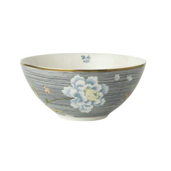 Μπολ Πρωινού Laura Ashley Midnight Pinstripe 16cm Fine Bone China Heritage