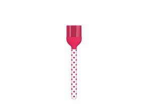 Πινέλο Σιλικόνης Dotty Fusia 20cm Zak Designs