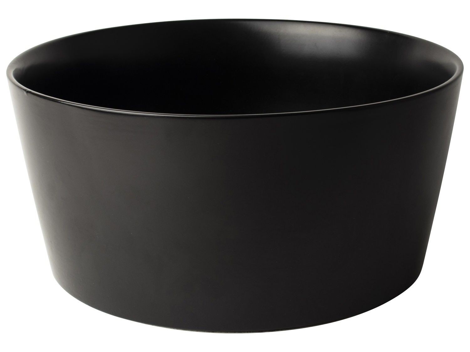 Μπολ Σαλάτας Πορσελάνης Grillin & Chillin Μαύρο Mat 23cm Gusta