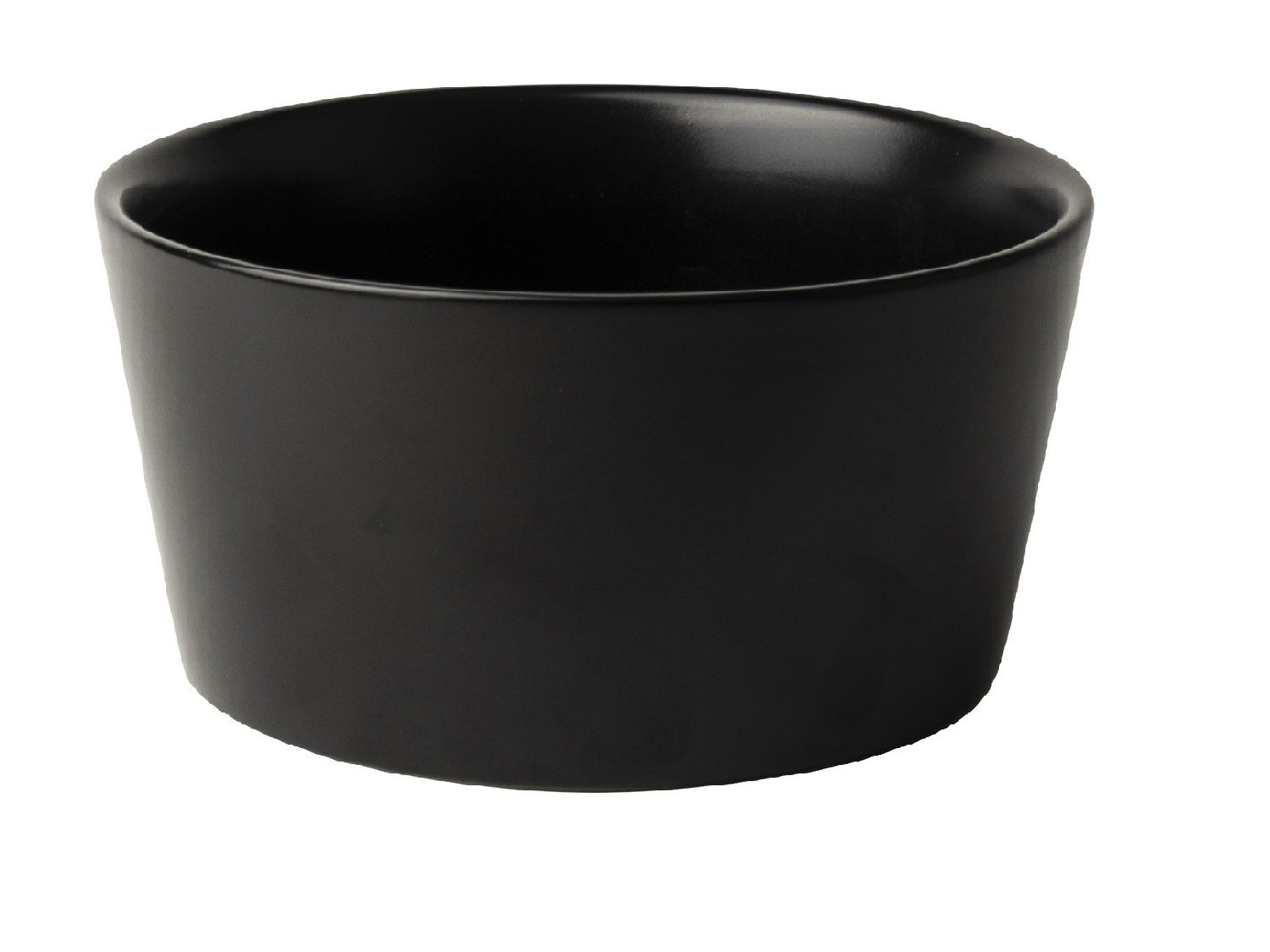 Μπολ Πρωινού Πορσελάνης Grillin & Chillin Μαύρο Mat 13cm Gusta