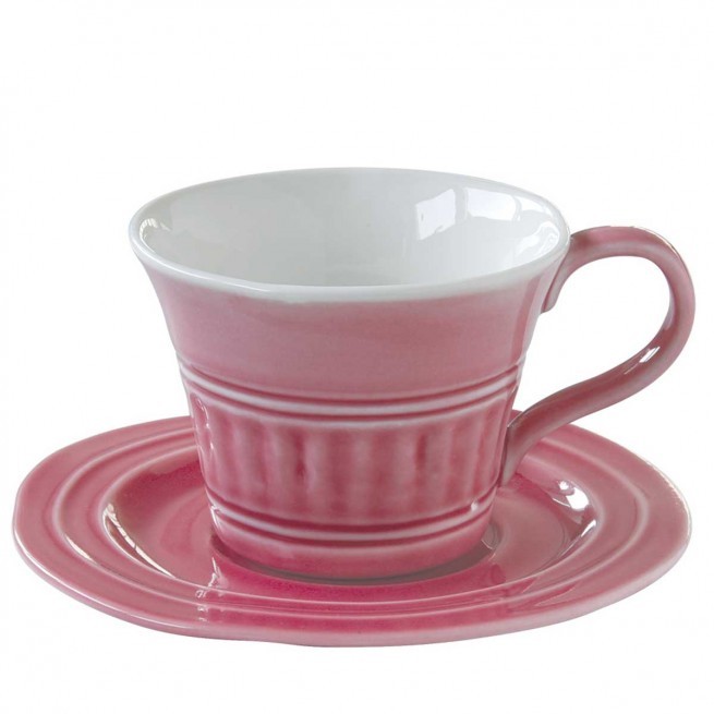 Φλυτζάνι Τσαγιού Κεραμικό 250ml Abitare Pink R2S