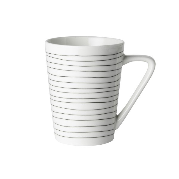 Κούπα Dutch Rose White with Black Stripe 310ml