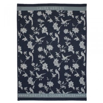 Πετσέτα Κουζίνας Laura Ashley Midnight Flowers 50X70 Πετσέτα Κουζίνας Laura Ashley Midnight Flowers 50X70