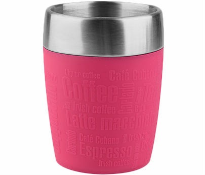 Ποτήρι Θερμός Ανοξείδωτο Σιλικόνης Tefal TF Pink 200ml.