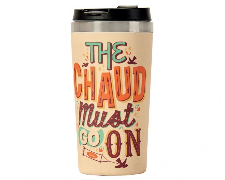 Ποτήρι Θερμός Ανοξείδωτο Bamboo The Chaud Natives 500ml