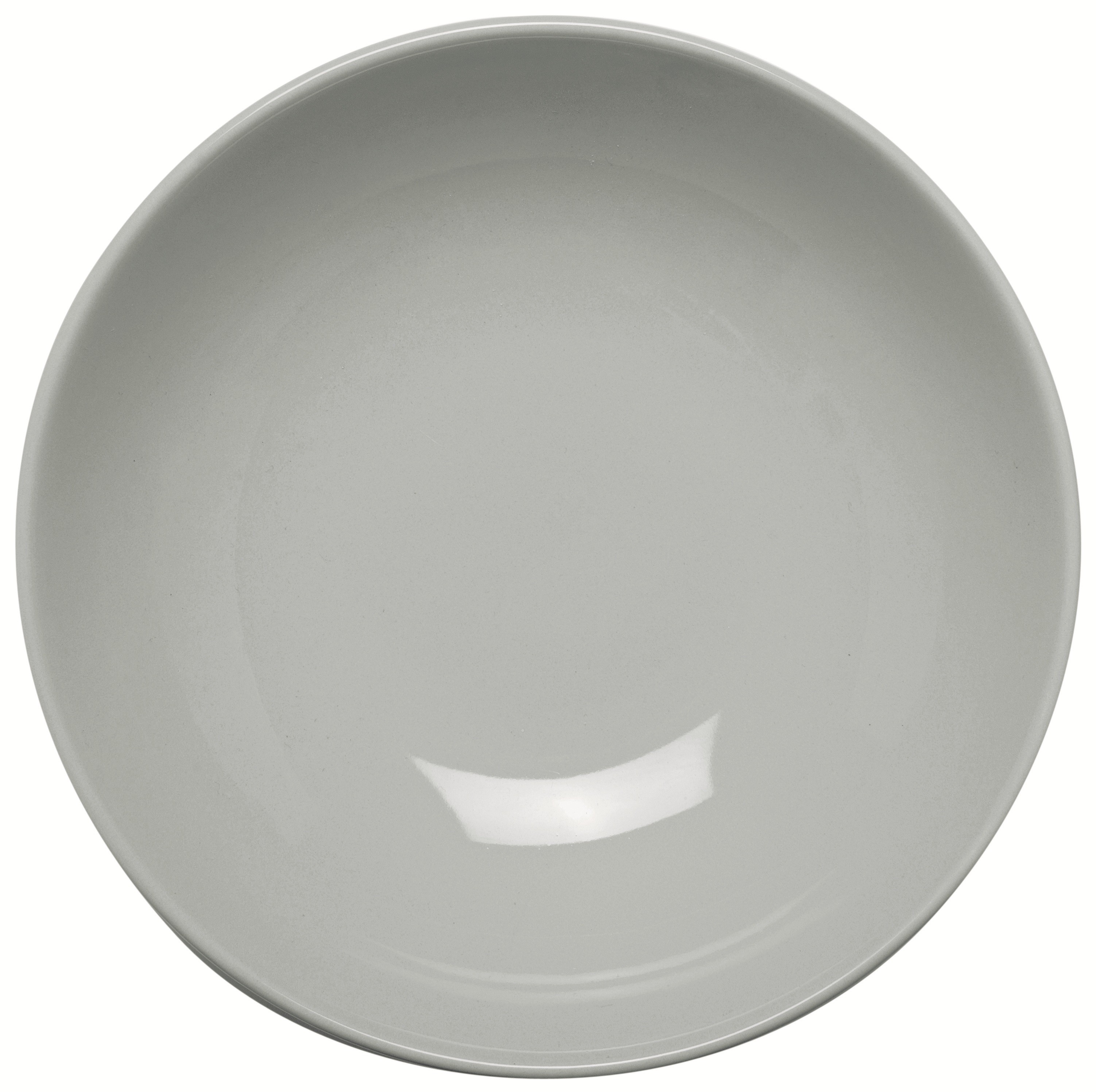 Πιάτο Βαθύ 22cm Κεραμικό Γκρι Happy Ware Alfa