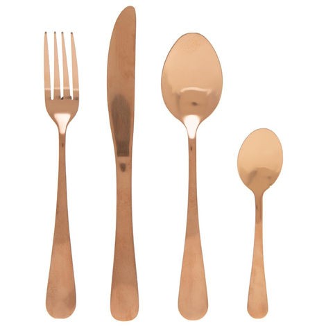 Μαχαιροπίρουνα – Κασετίνα Σετ 16Τμχ. Roze Gold Seacret Gourmet