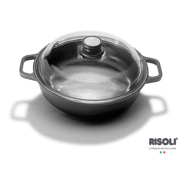 Ημίχυτρα Αντικολλητική Blackplus 28cm Risoli