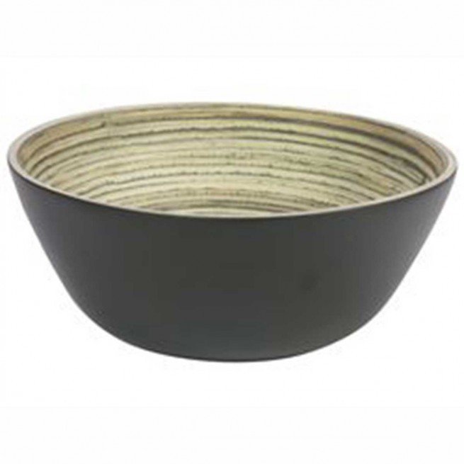 Μπολ Bamboo Natural Black 26cm Marva Home