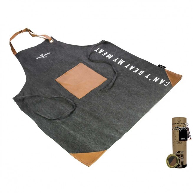 Ποδιά Κουζίνας Canvas Black Gusta