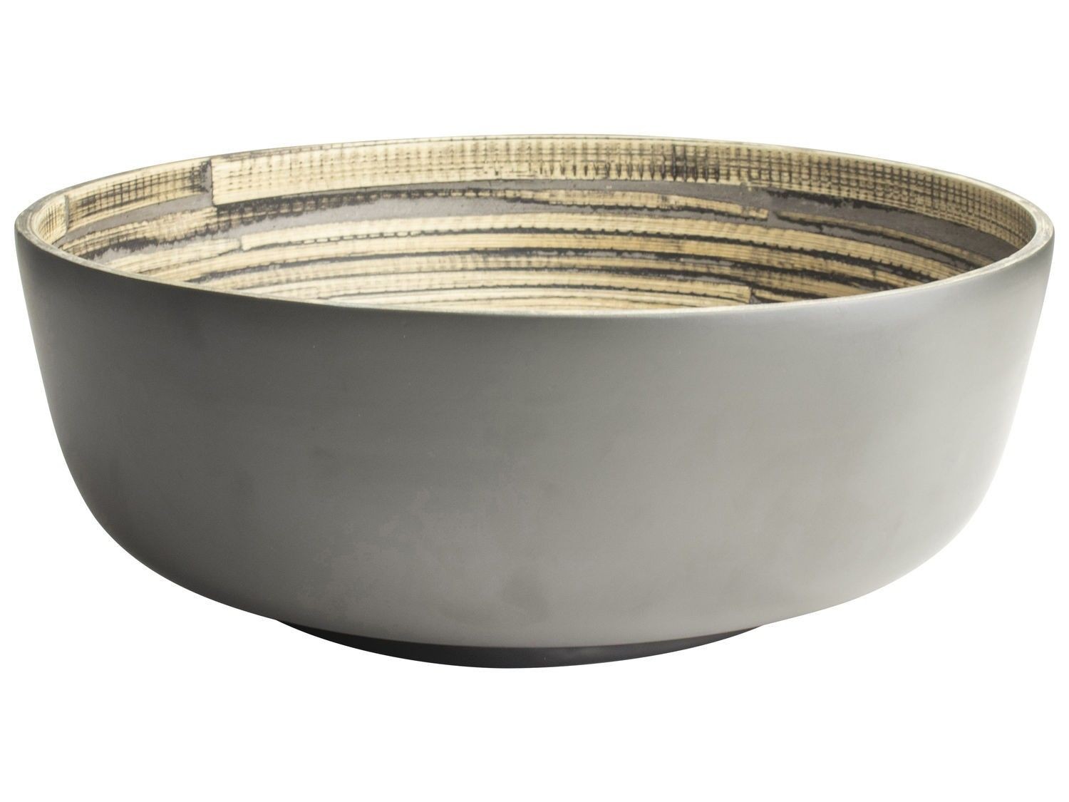 Μπολ Bamboo Grey 30cm Gusta