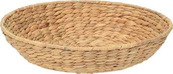 Ψωμιέρα – Φρουτιέρα Ψάθινη Στρογγυλή 38cm