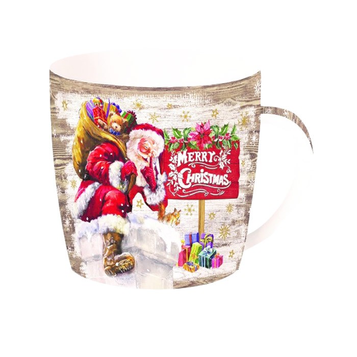 Κουπα Χριστουγεννιάτικη Christmas Time Merry Christmasι 350ml