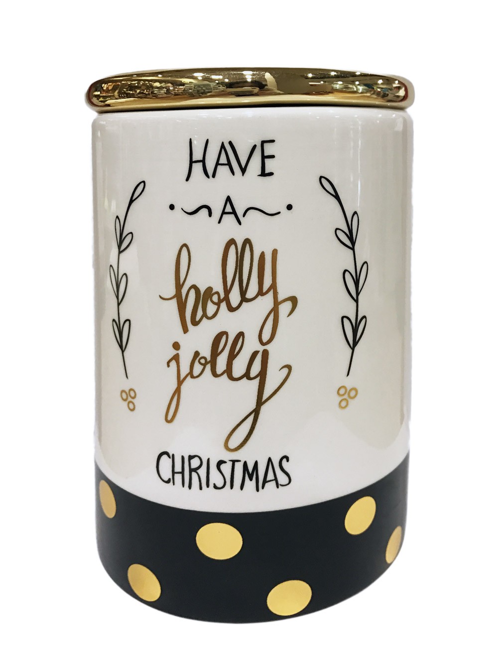 Βάζο Χριστουγεννιάτικο Κεραμικό Merry Christmas