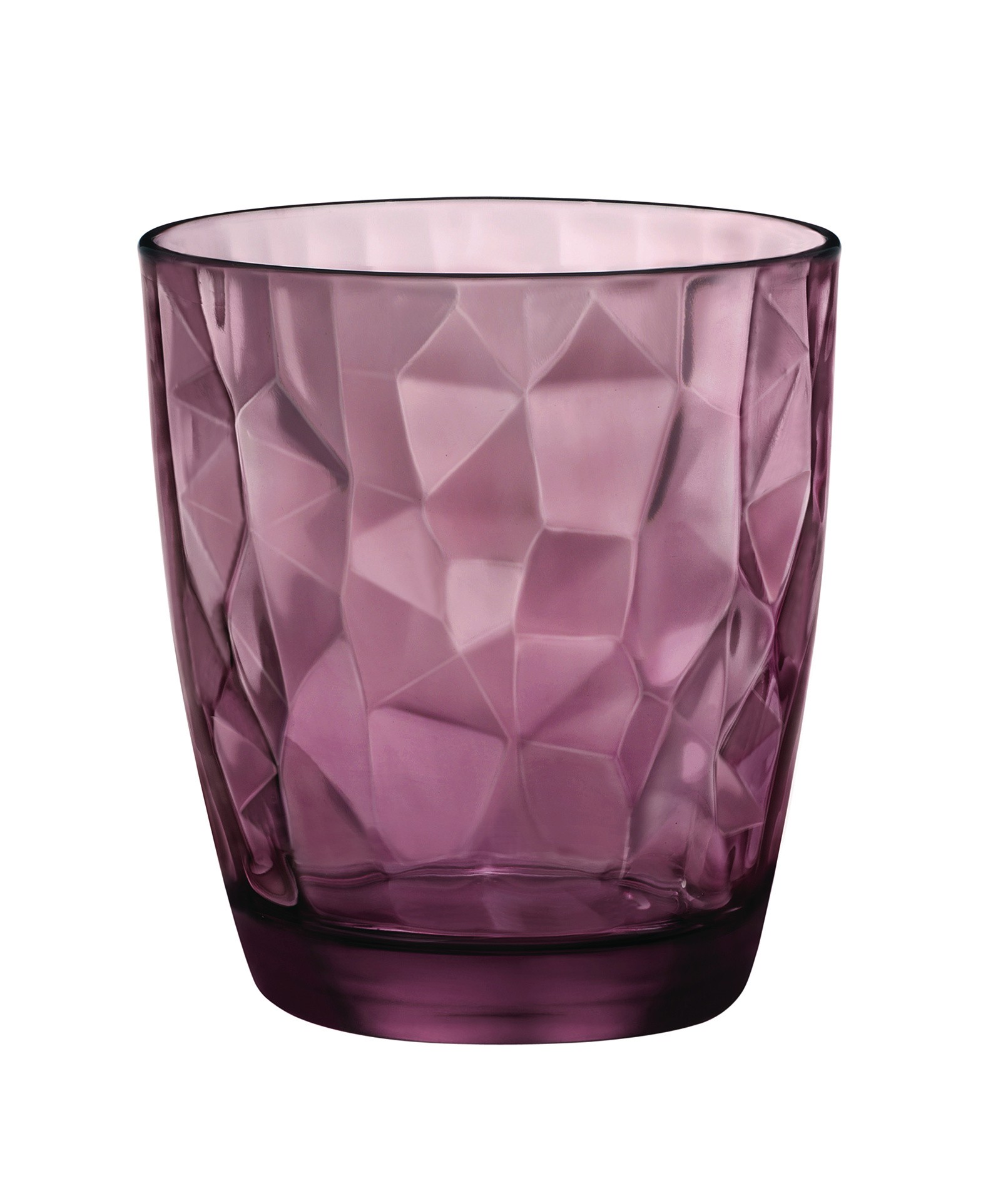 Ποτήρι Ουίσκι Diamond μωβ 305ml Bormioli Rocco