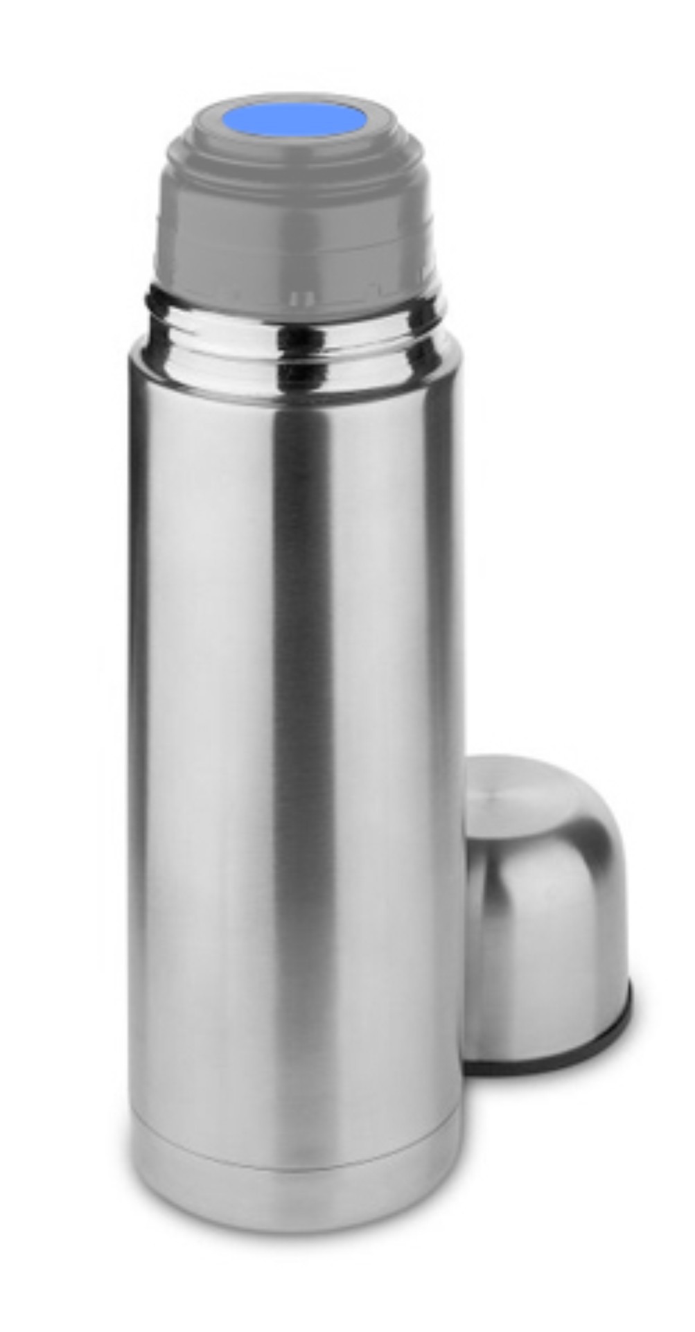 Θερμός Ανοξείδωτο 350ml Με Πλήκτρο Happy Ware