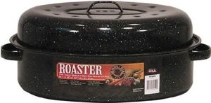γάστρα αμερικάνικη usa οβάλ 509 15lit Granite – Ware