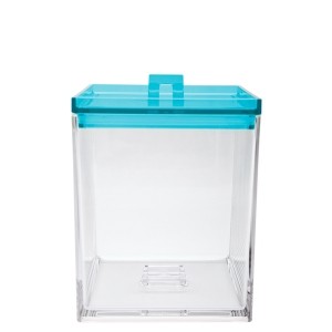 Δοχείο μελαμίνης Storage zak designs στοιβαζόμενο Blue 1,4lit