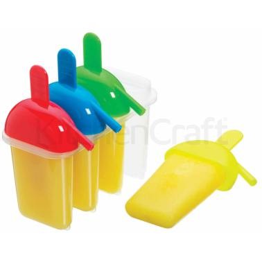 φόρμα – θήκη για παγωτό kitchencraft σετ 4 τεμάχια.