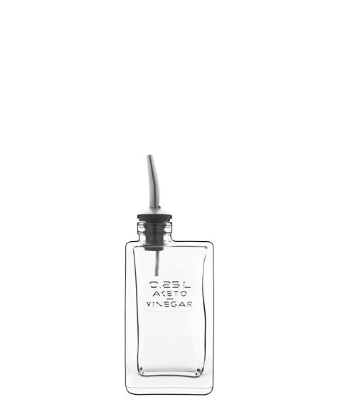φιάλη για ξύδι optima luigi bormioli 0.25l.