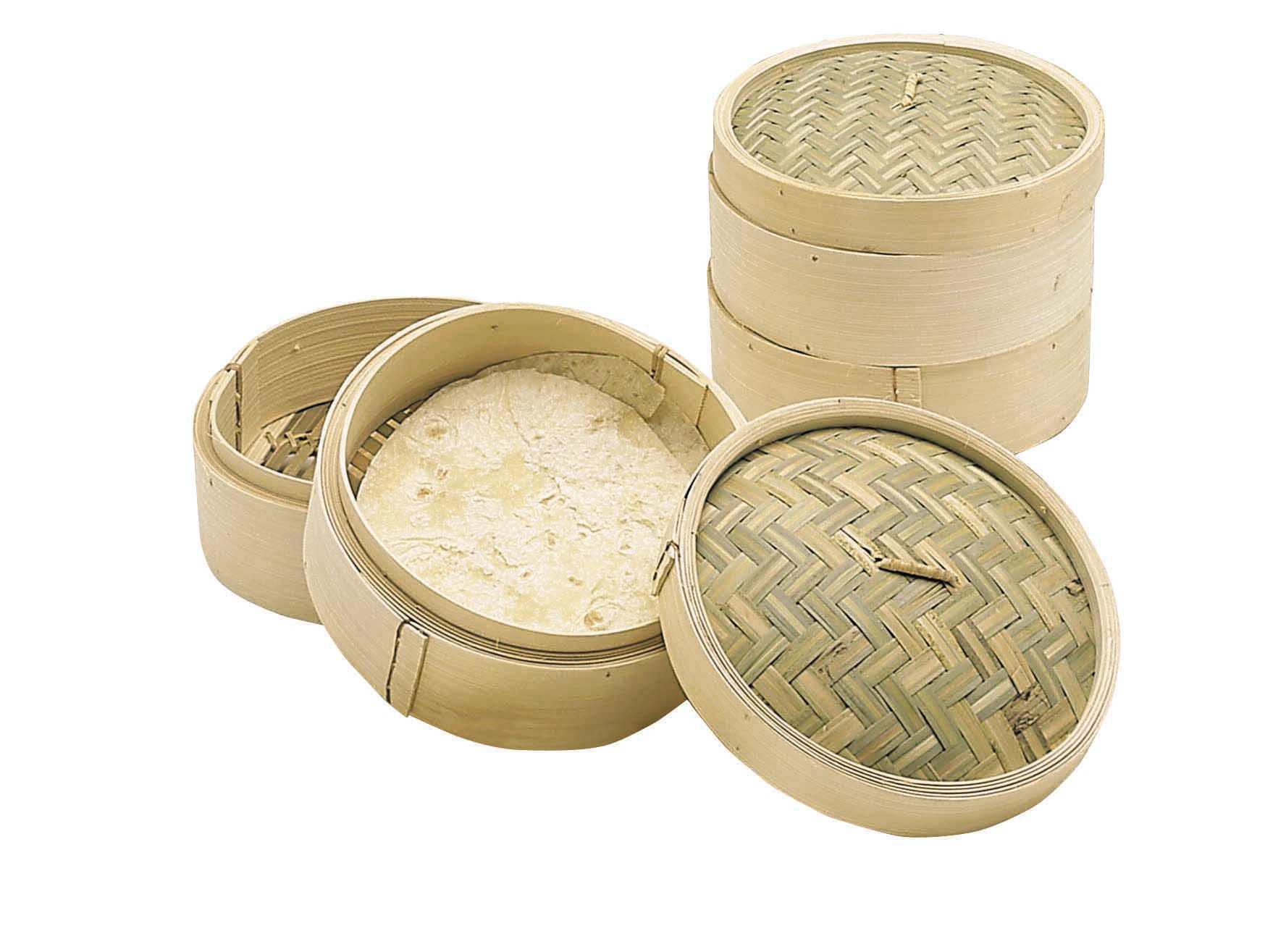ατμομάγειρας bamboo 22,5cm με καπάκι kitchencraft