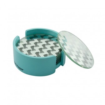 Σουβέρ γυάλινα Salt & Pepper σετ 6τμχ Coasters Σουβέρ γυάλινα Salt & Pepper σετ 6τμχ Coasters