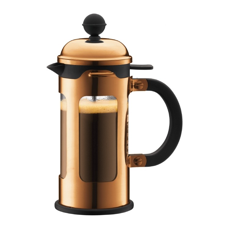 Καφετιέρα Γαλλικού Καφέ Bodum Chambord Copper 0.35lit