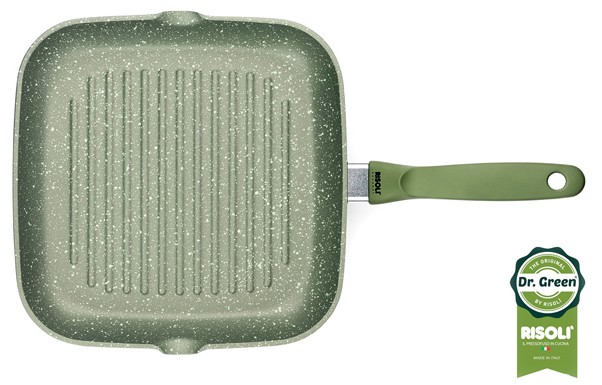 Γκριλιέρα Dr. Green Χυτού Αλουμινίου 26cm Risoli