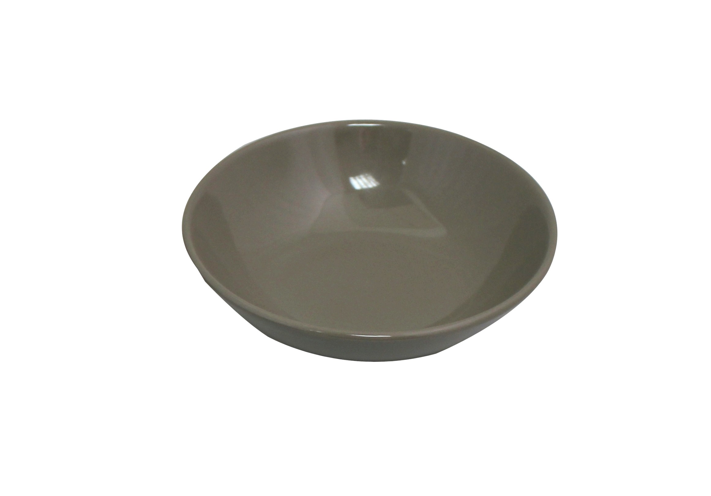 Πιάτο Βαθύ 22cm Κεραμικό Καφέ Happy Ware Alfa