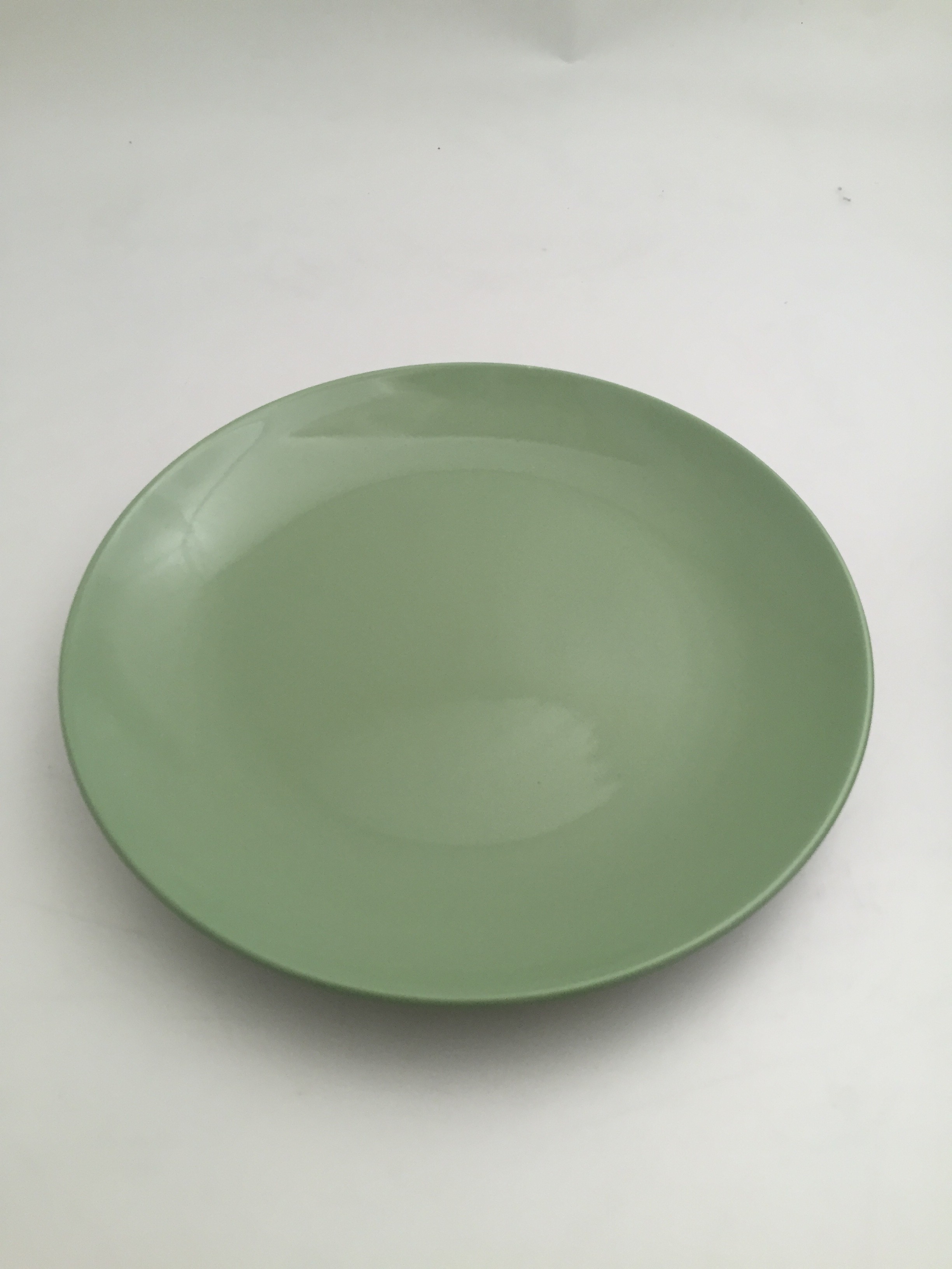 Πιάτο Ρηχό 21cm Κεραμικό Πράσινο Happy Ware Alfa