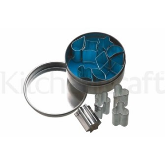 Κουπ-Πατ Μεταλλικά Μινι Σετ 12τμχ. Kitchencraft Κουπ-Πατ Μεταλλικά Μινι Σετ 12τμχ. Kitchencraft
