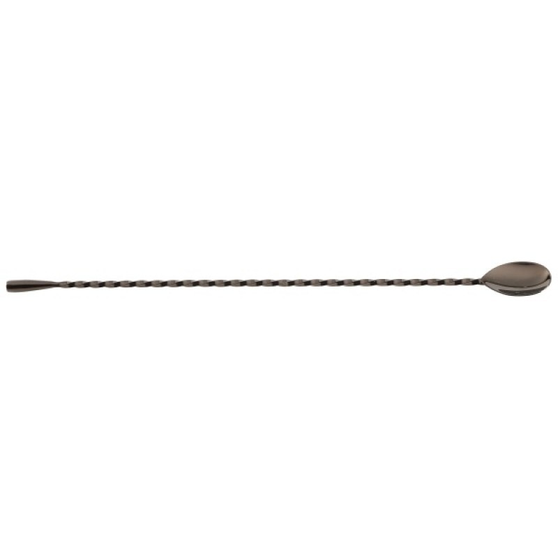 Κουτάλι – Αναδευτήρας Ανοξείδωτο Gun Metal 35cm GenWare