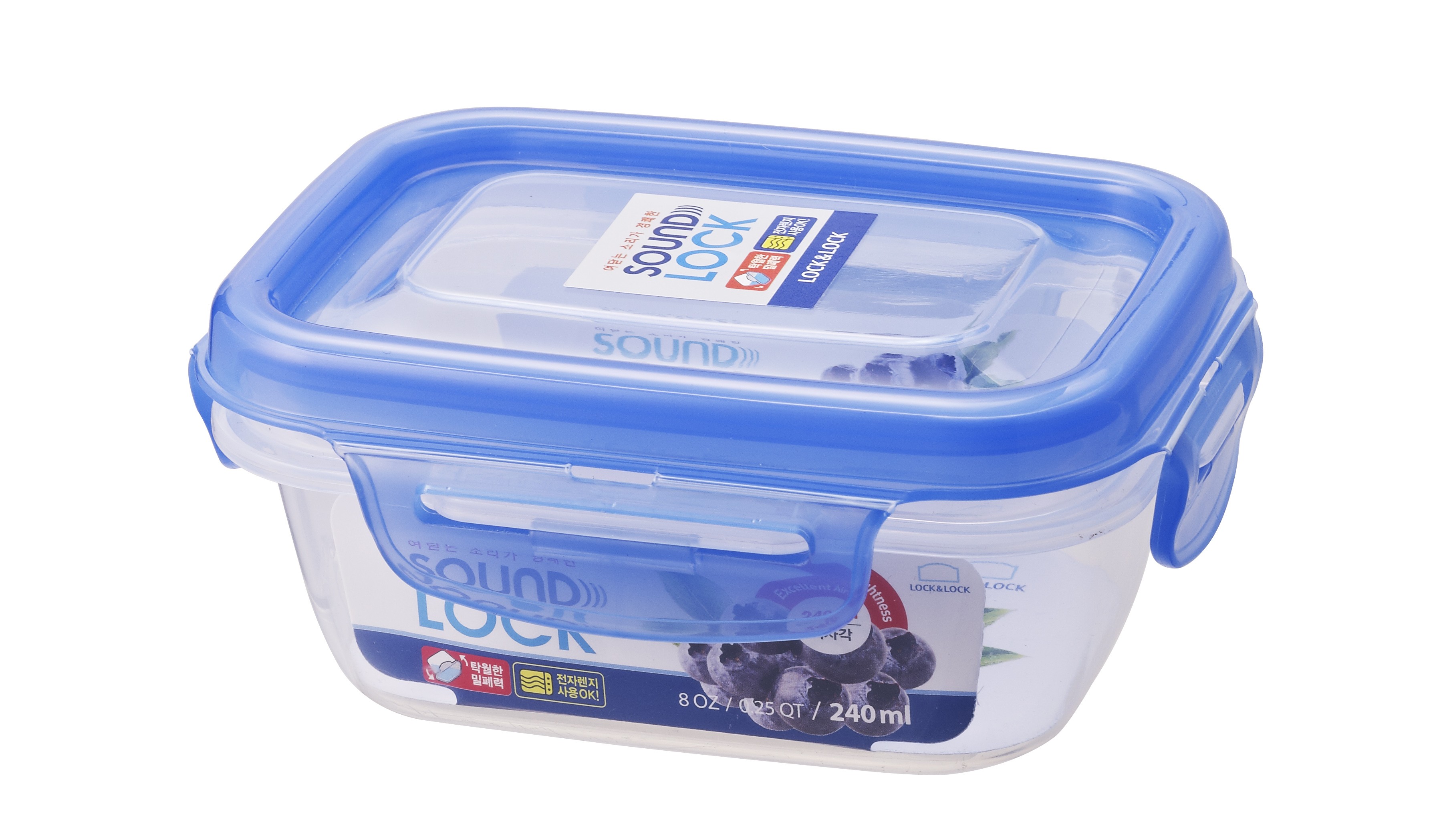Δοχείο Τροφίμων Ορθογώνιο 620ML Bpa Free Lock & Lock